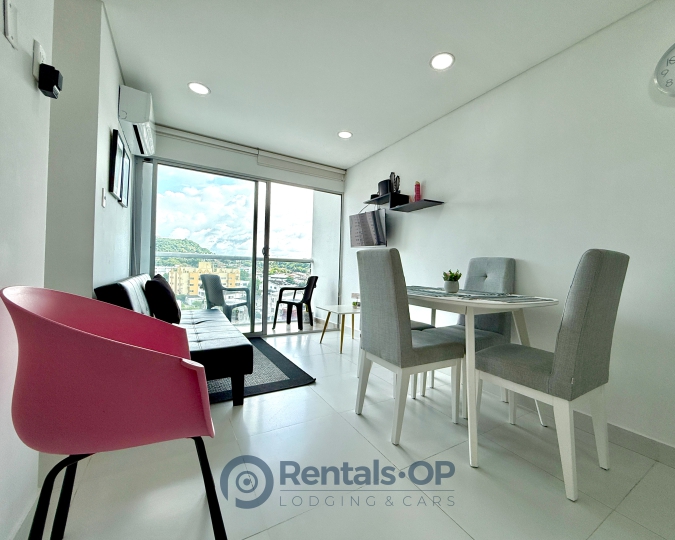 Acogedor Apartamento Familiar para vivir la ciudad con estilo / BO04